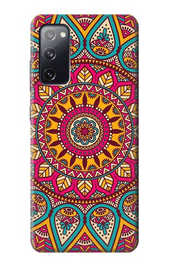 W3694 Hippie Art Pattern Case Cover Custodia e Flip Case per Samsung Galaxy S20 FE