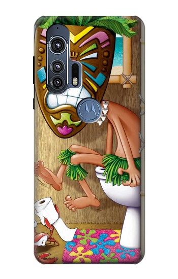 W1702 Tiki Man Toilet Case Cover Custodia e Flip Case per Motorola Edge+ W1702 Tiki Man Toilet Case Cover Custodia e Flip Case per Motorola Edge+
