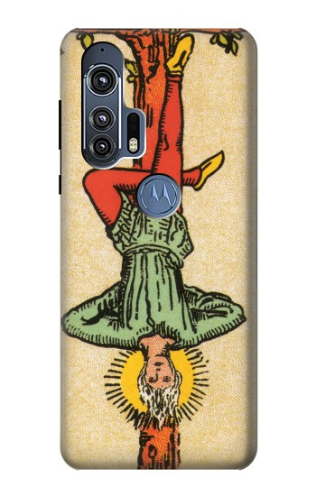 W3377 Tarot Card Hanged Man Case Cover Custodia e Flip Case per Motorola Edge+