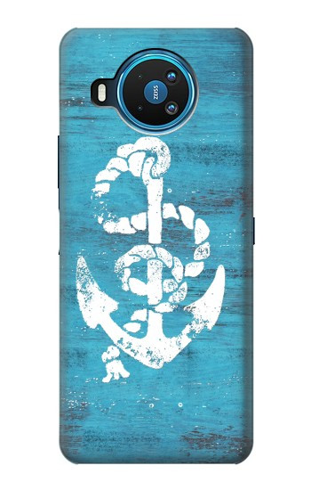 W3053 Marine Anchor Blue Case Cover Custodia e Flip Case per Nokia 8.3 5G