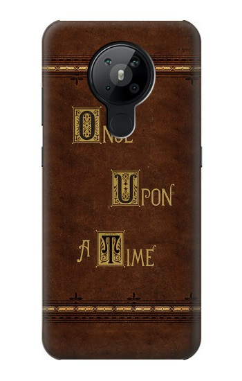 W2643 Once Upon A Time Book Case Cover Custodia e Flip Case per Nokia 5.3