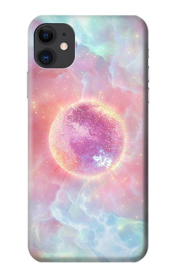 W3709 Pink Galaxy Case Cover Custodia e Flip Case per iPhone 11
