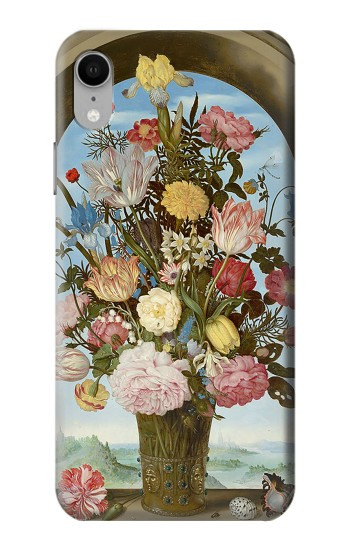 W3749 Vase of Flowers Case Cover Custodia e Flip Case per iPhone XR