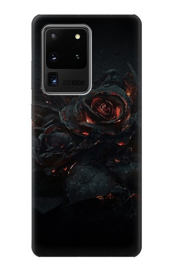 W3672 Burned Rose Case Cover Custodia e Flip Case per Samsung Galaxy S20 Ultra