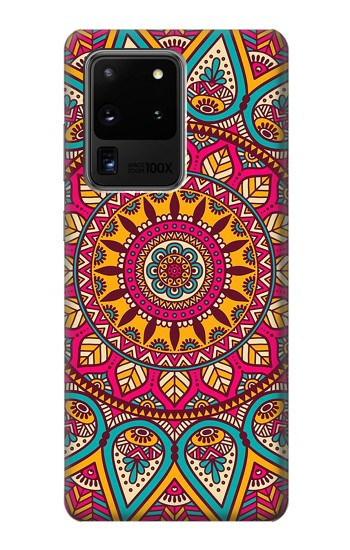W3694 Hippie Art Pattern Case Cover Custodia e Flip Case per Samsung Galaxy S20 Ultra