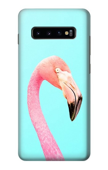 W3708 Pink Flamingo Case Cover Custodia e Flip Case per Samsung Galaxy S10 Plus