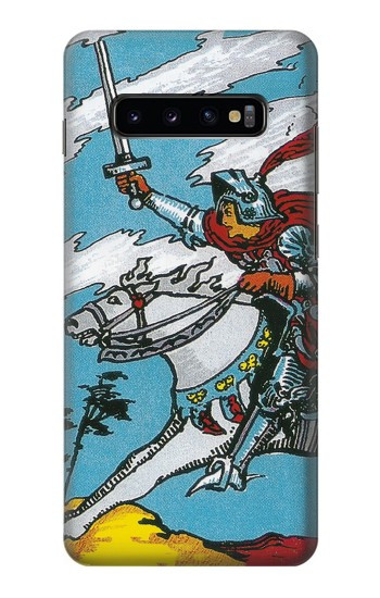 W3731 Tarot Card Knight of Swords Case Cover Custodia e Flip Case per Samsung Galaxy S10 Plus
