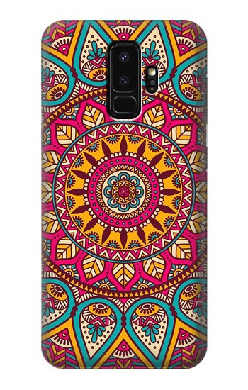 W3694 Hippie Art Pattern Case Cover Custodia e Flip Case per Samsung Galaxy S9 Plus