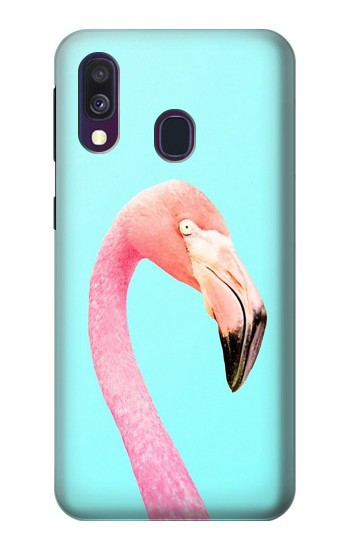 W3708 Pink Flamingo Case Cover Custodia e Flip Case per Samsung Galaxy A40