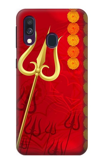 W3788 Shiv Trishul Case Cover Custodia e Flip Case per Samsung Galaxy A40