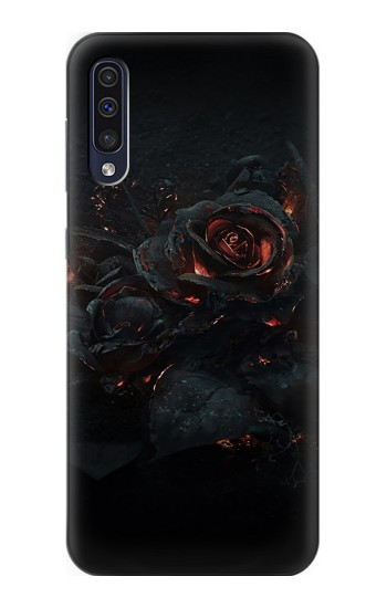 W3672 Burned Rose Case Cover Custodia e Flip Case per Samsung Galaxy A50