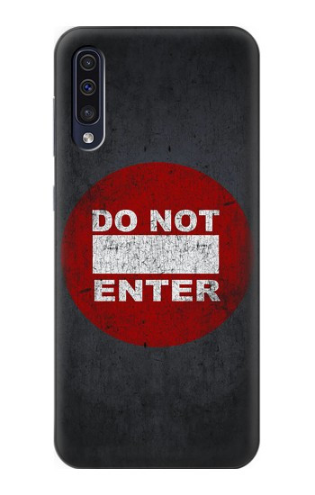 W3683 Do Not Enter Case Cover Custodia e Flip Case per Samsung Galaxy A50