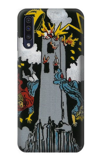 W3745 Tarot Card The Tower Case Cover Custodia e Flip Case per Samsung Galaxy A70