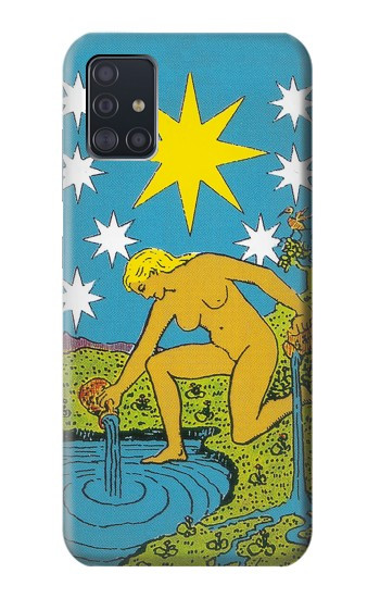 W3744 Tarot Card The Star Case Cover Custodia e Flip Case per Samsung Galaxy A51