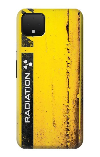 W3714 Radiation Warning Case Cover Custodia e Flip Case per Google Pixel 4