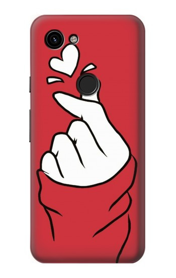 W3701 Mini Heart Love Sign Case Cover Custodia e Flip Case per Google Pixel 3a