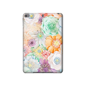W3705 Pastel Floral Flower Tablet Case Cover Custodia per iPad mini 4, iPad mini 5, iPad mini 5 (2019)