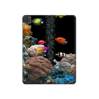 W0226 Aquarium Tablet Case Cover Custodia per iPad Pro 11 (2021,2020,2018, 3rd, 2nd, 1st)
