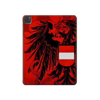 W3004 Austria Football Soccer Tablet Case Cover Custodia per iPad Pro 11 (2021,2020,2018, 3rd, 2nd, 1st)