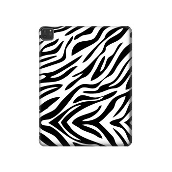 W3056 Zebra Skin Texture Graphic Printed Tablet Case Cover Custodia per iPad Pro 11 (2021,2020,2018, 3rd, 2nd, 1st)