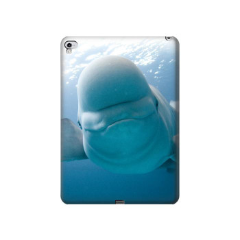 W1801 Beluga Whale Smile Whale Tablet Case Cover Custodia per iPad Pro 12.9 (2015,2017)