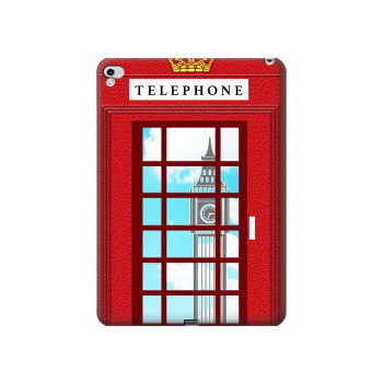 W2059 England British Telephone Box Minimalist Tablet Case Cover Custodia per iPad Pro 12.9 (2015,2017)