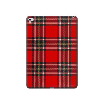 W2374 Tartan Red Pattern Tablet Case Cover Custodia per iPad Pro 12.9 (2015,2017)