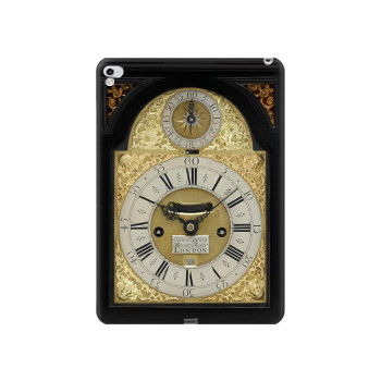 W3144 Antique Bracket Clock Tablet Case Cover Custodia per iPad Pro 12.9 (2015,2017)