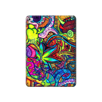 W3255 Colorful Art Pattern Tablet Case Cover Custodia per iPad Pro 12.9 (2015,2017)