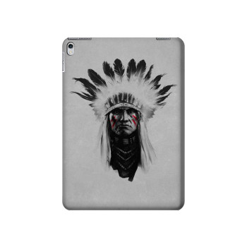 W0451 Indian Chief Tablet Case Cover Custodia per iPad 9.7 (2017,2018), iPad 6, iPad 5