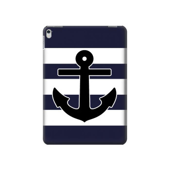 W2758 Anchor Navy Tablet Case Cover Custodia per iPad 9.7 (2017,2018), iPad 6, iPad 5 W2758 Anchor Navy Tablet Case Cover Custodia per iPad 9.7 (2017,2018), iPad 6, iPad 5