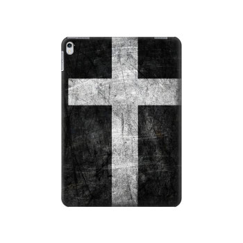 W3491 Christian Cross Tablet Case Cover Custodia per iPad 9.7 (2017,2018), iPad 6, iPad 5