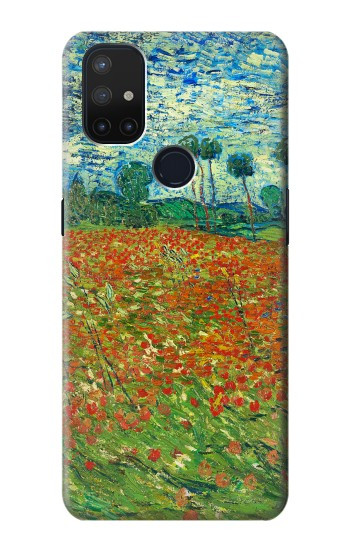 W2681 Field Of Poppies Vincent Van Gogh Case Cover Custodia e Flip Case per OnePlus Nord N10 5G