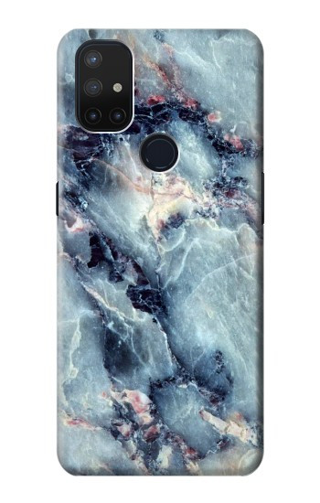 W2689 Blue Marble Texture Graphic Printed Case Cover Custodia e Flip Case per OnePlus Nord N10 5G