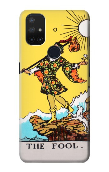 W2810 Tarot Card The Fool Case Cover Custodia e Flip Case per OnePlus Nord N10 5G