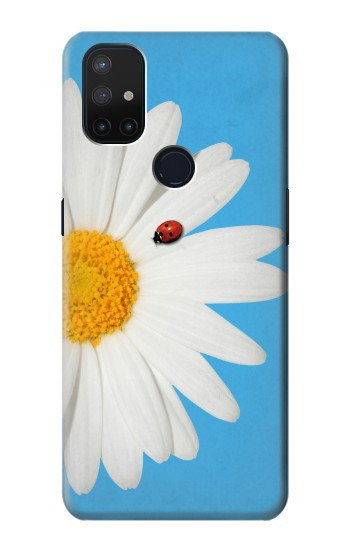 W3043 Vintage Daisy Lady Bug Case Cover Custodia e Flip Case per OnePlus Nord N10 5G