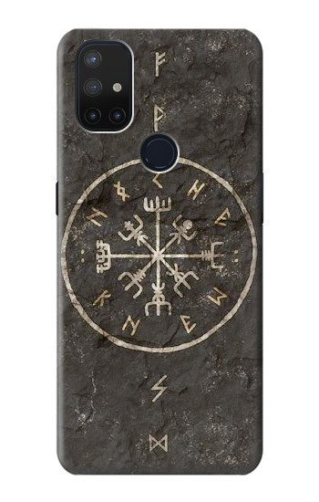 W3413 Norse Ancient Viking Symbol Case Cover Custodia e Flip Case per OnePlus Nord N10 5G