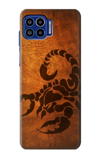 W0683 Scorpion Tattoo Case Cover Custodia e Flip Case per Motorola One 5G