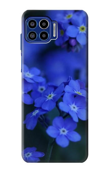 W0782 Forget me not Case Cover Custodia e Flip Case per Motorola One 5G