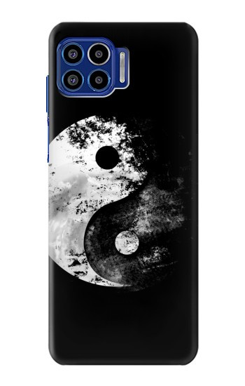 W1372 Moon Yin-Yang Case Cover Custodia e Flip Case per Motorola One 5G
