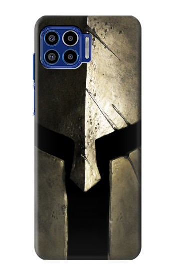 W2673 Spartan Warrior Helmet Case Cover Custodia e Flip Case per Motorola One 5G