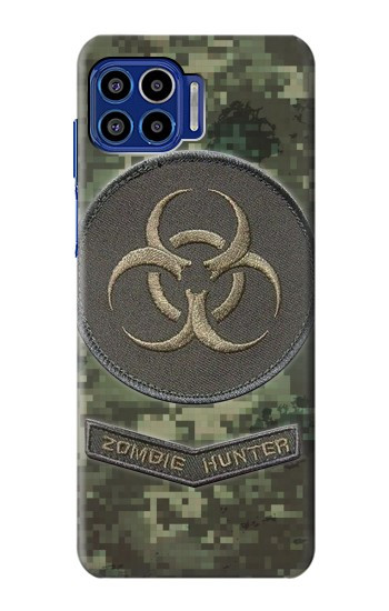 W3468 Biohazard Zombie Hunter Graphic Case Cover Custodia e Flip Case per Motorola One 5G