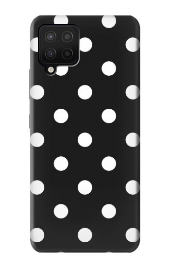 W2299 Black Polka Dots Case Cover Custodia e Flip Case per Samsung Galaxy A42 5G