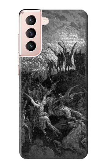 W1026 Gustave Dore Paradise Lost Case Cover Custodia e Flip Case per Samsung Galaxy S21 5G