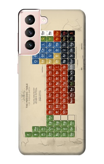 W1695 The Periodic Table of Middle Earth Case Cover Custodia e Flip Case per Samsung Galaxy S21 5G