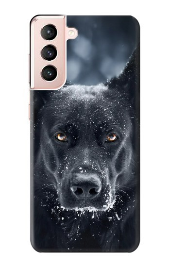 W3168 German Shepherd Black Dog Case Cover Custodia e Flip Case per Samsung Galaxy S21 5G