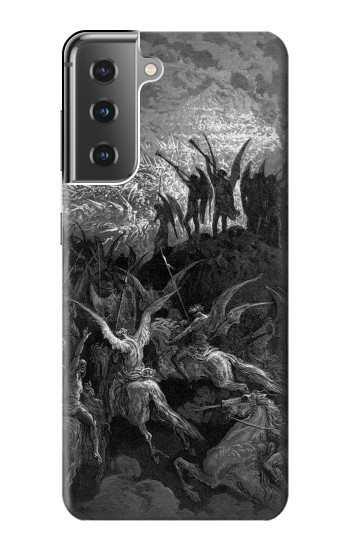 W1026 Gustave Dore Paradise Lost Case Cover Custodia e Flip Case per Samsung Galaxy S21 Plus 5G, Galaxy S21+ 5G