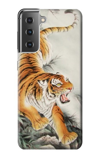 W2751 Chinese Tiger Brush Painting Case Cover Custodia e Flip Case per Samsung Galaxy S21 Plus 5G, Galaxy S21+ 5G W2751 Chinese Tiger Brush Painting Case Cover Custodia e Flip Case per Samsung Galaxy S21 Plus 5G, Galaxy S21+ 5G