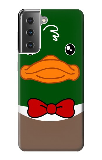 W2762 Green Head Mallard Duck Tuxedo Cartoon Case Cover Custodia e Flip Case per Samsung Galaxy S21 Plus 5G, Galaxy S21+ 5G W2762 Green Head Mallard Duck Tuxedo Cartoon Case Cover Custodia e Flip Case per Samsung Galaxy S21 Plus 5G, Galaxy S21+ 5G