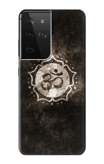 W2902 Yoga Namaste Om Symbol Case Cover Custodia e Flip Case per Samsung Galaxy S21 Ultra 5G